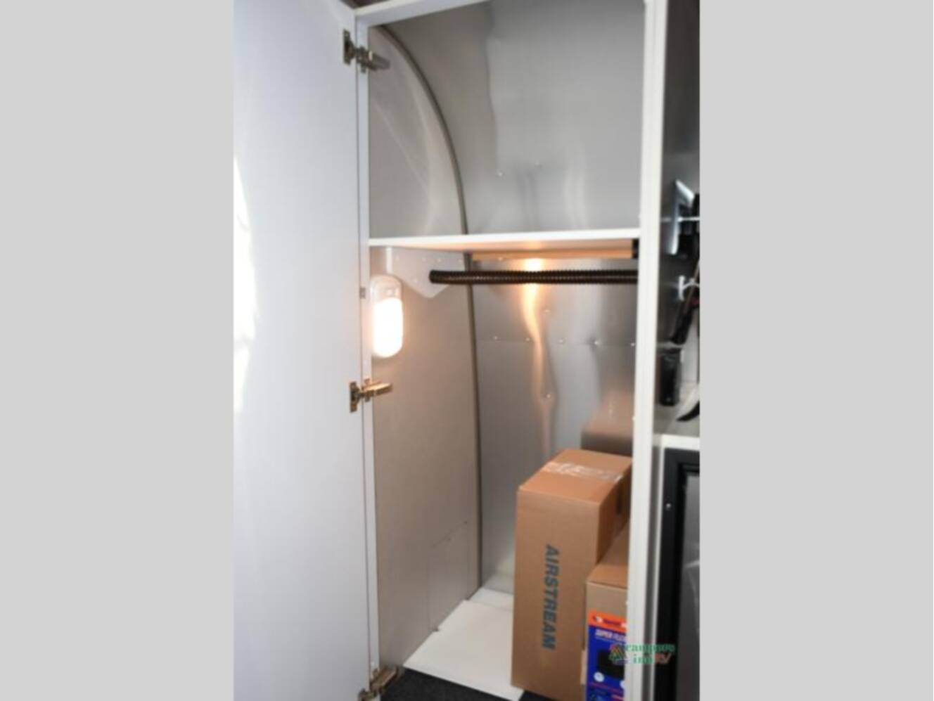 A photo of this 2026 Airstream Caravel 22FB