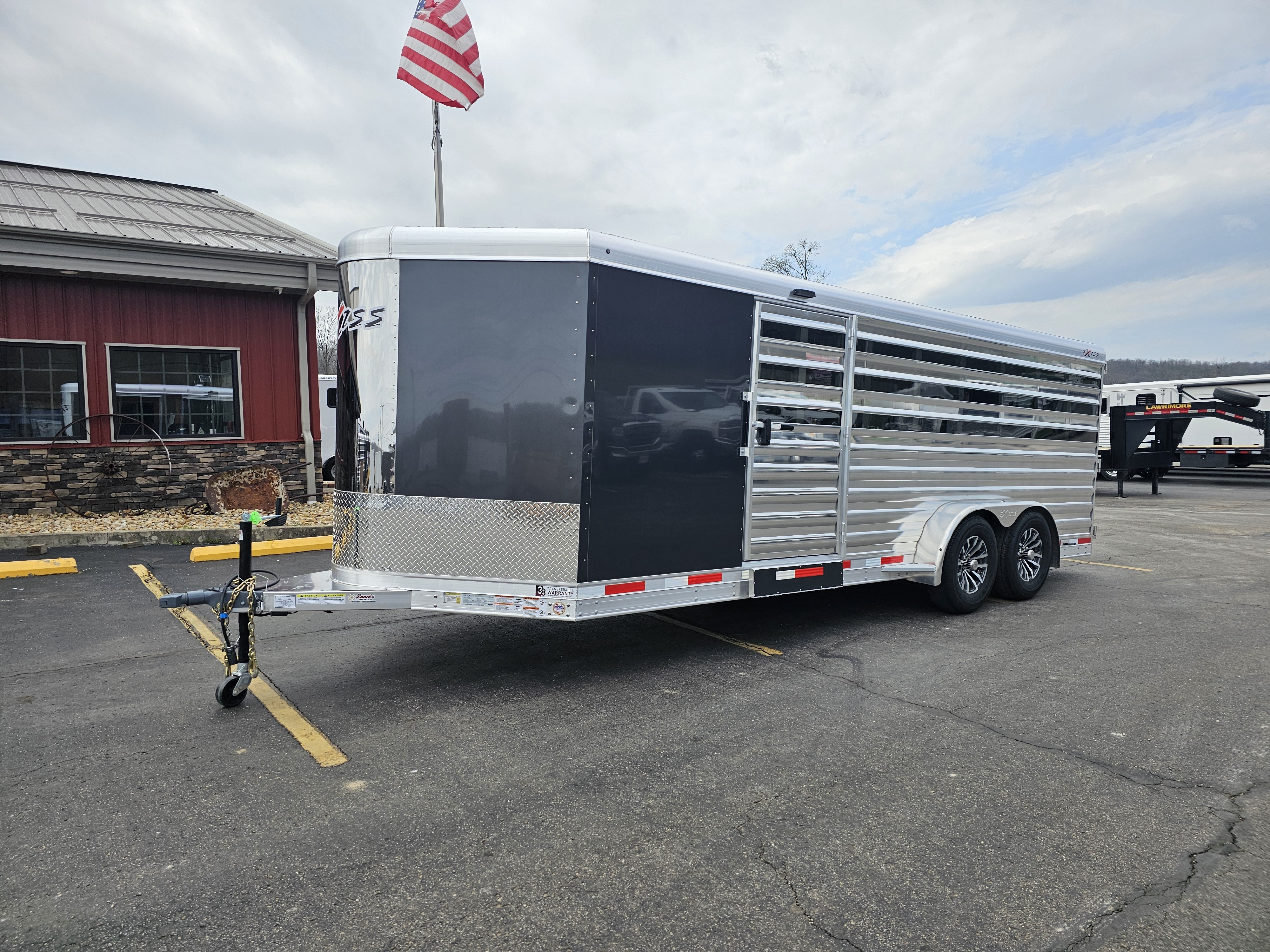 2026 Exiss 20' 8 Pen Livestock Trailer Labor Day Sale in Athens, OH