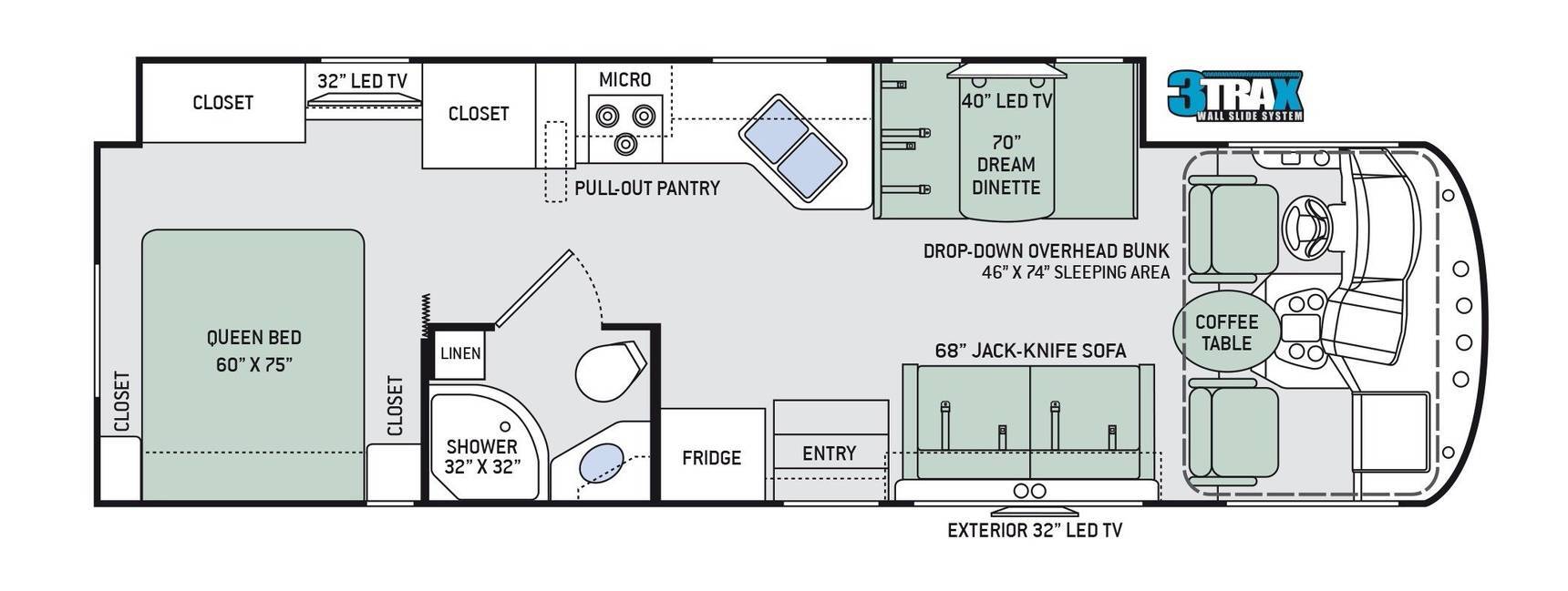 2018 Thor Motor Coach FREEDOM TRAVELER A30 in draper UT