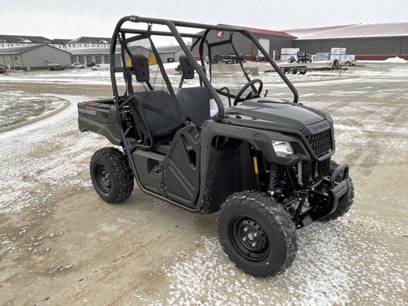 A photo of this 2026 Honda® PIONEER 520 Green