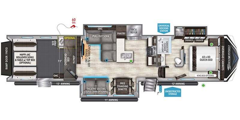 2022 Grand Design MOMENTUM 395MS in dover FL