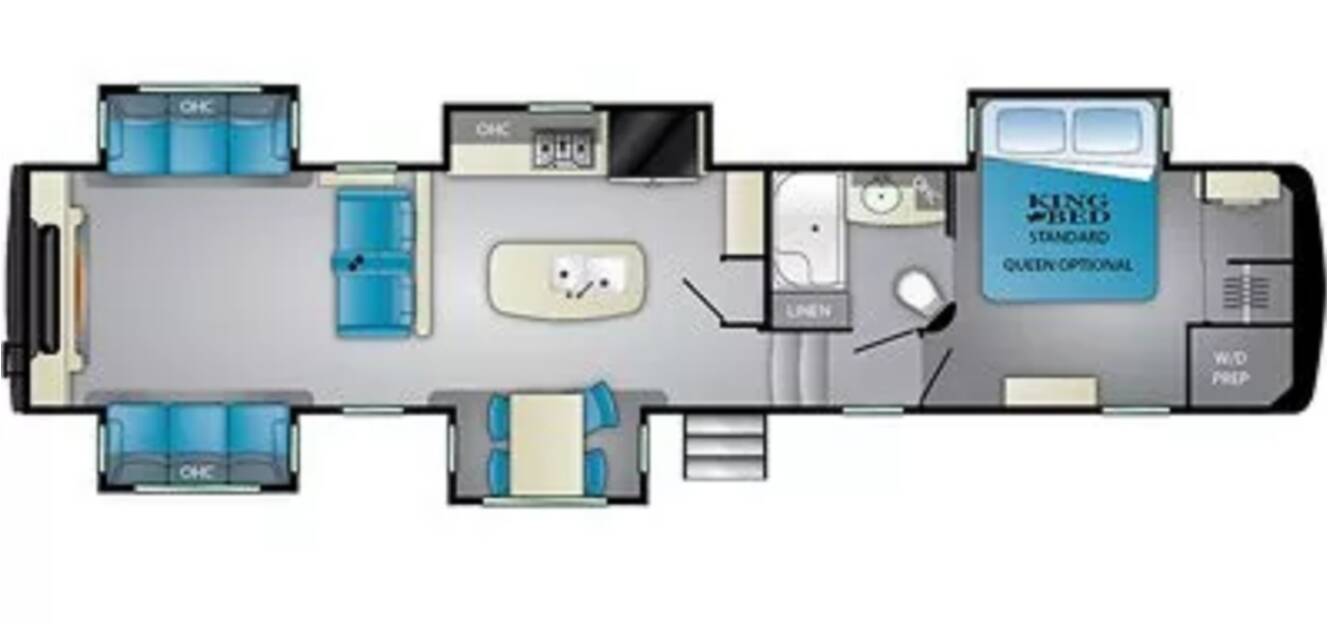 A photo of this 2018 Heartland BIG COUNTRY 4010RD