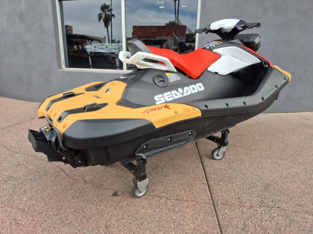 A photo of this 2026 Sea-Doo Spark for 2 Rotax 900 ACE - 90 CONV with IBR an