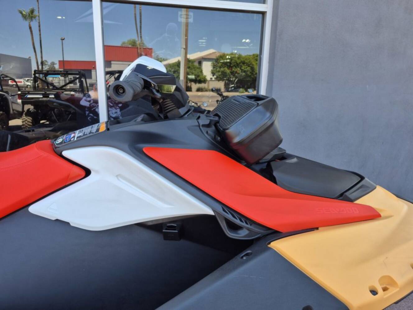A photo of this 2026 Sea-Doo Spark for 2 Rotax 900 ACE - 90 CONV with IBR an
