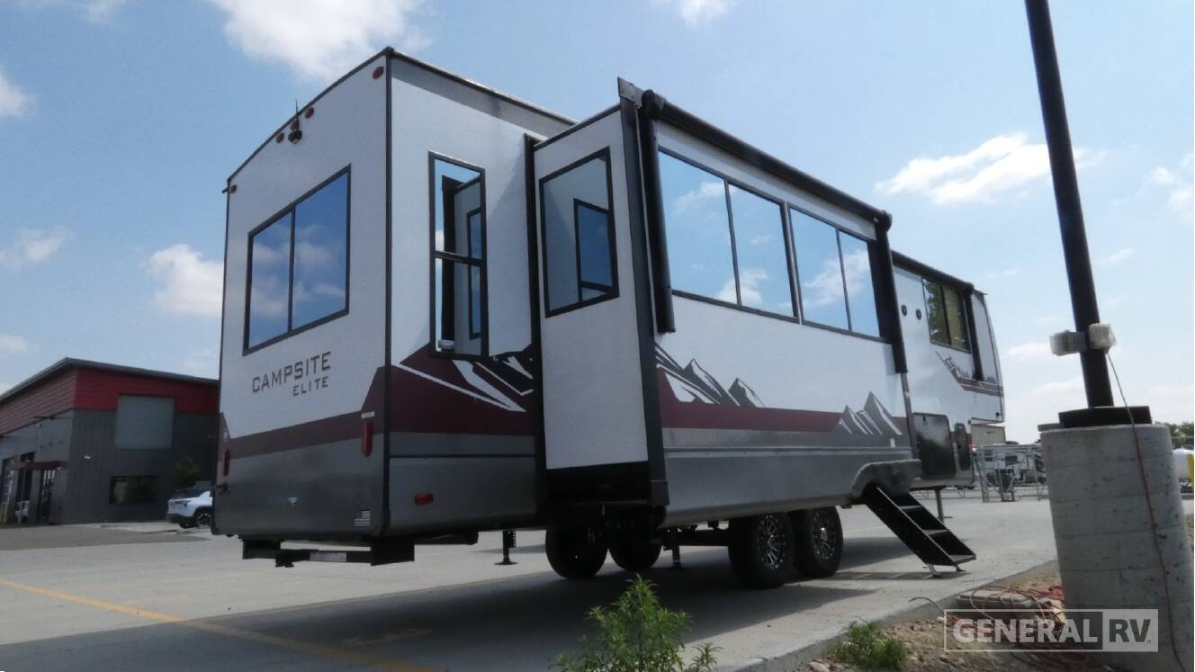 A photo of this 2025 Forest River CAMPSITE ELITE 32BAM