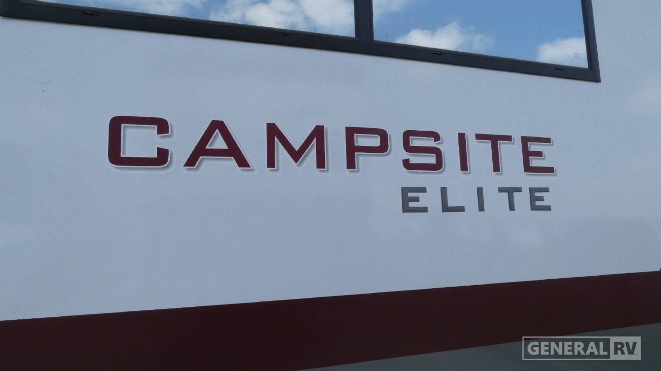A photo of this 2025 Forest River CAMPSITE ELITE 32BAM