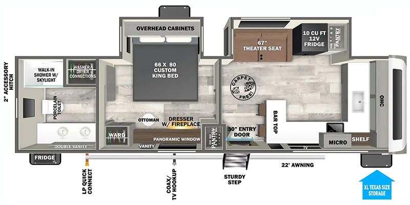 2027 Forest River SALEM-HEM 261FKRB in elizabetown PA