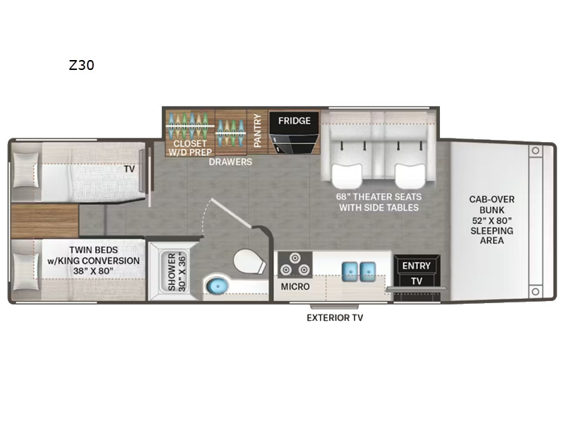 2026 Thor Motor Coach MAGNITUDE Z30 in salisbury NC