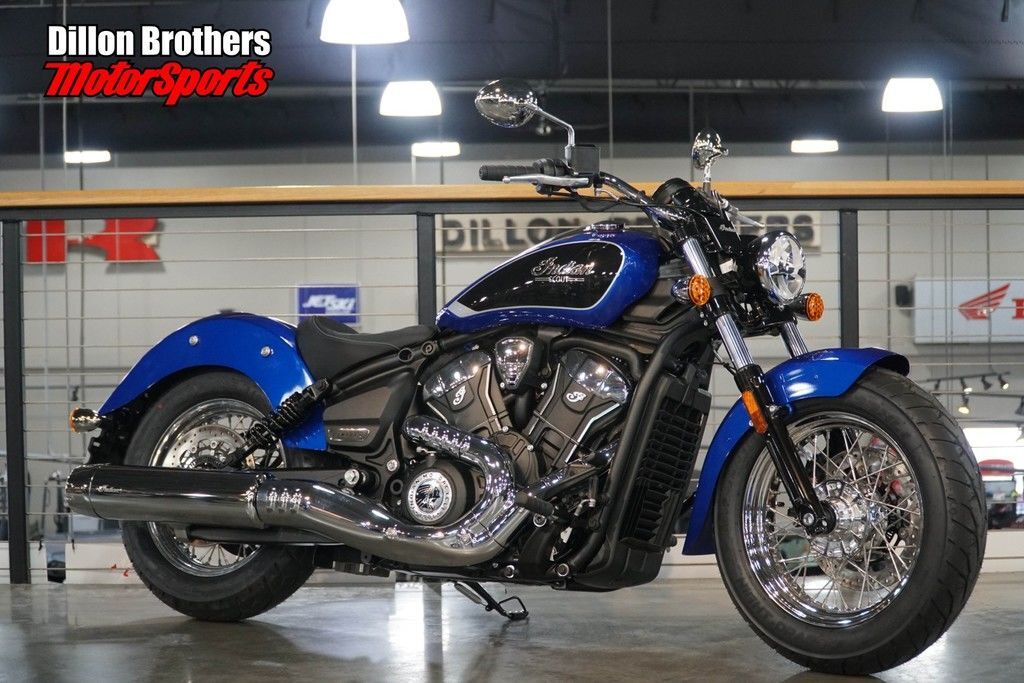 2026 Indian Motorcycle® Scout® Classic Deep Blue Metallic BASE in Omaha, NE