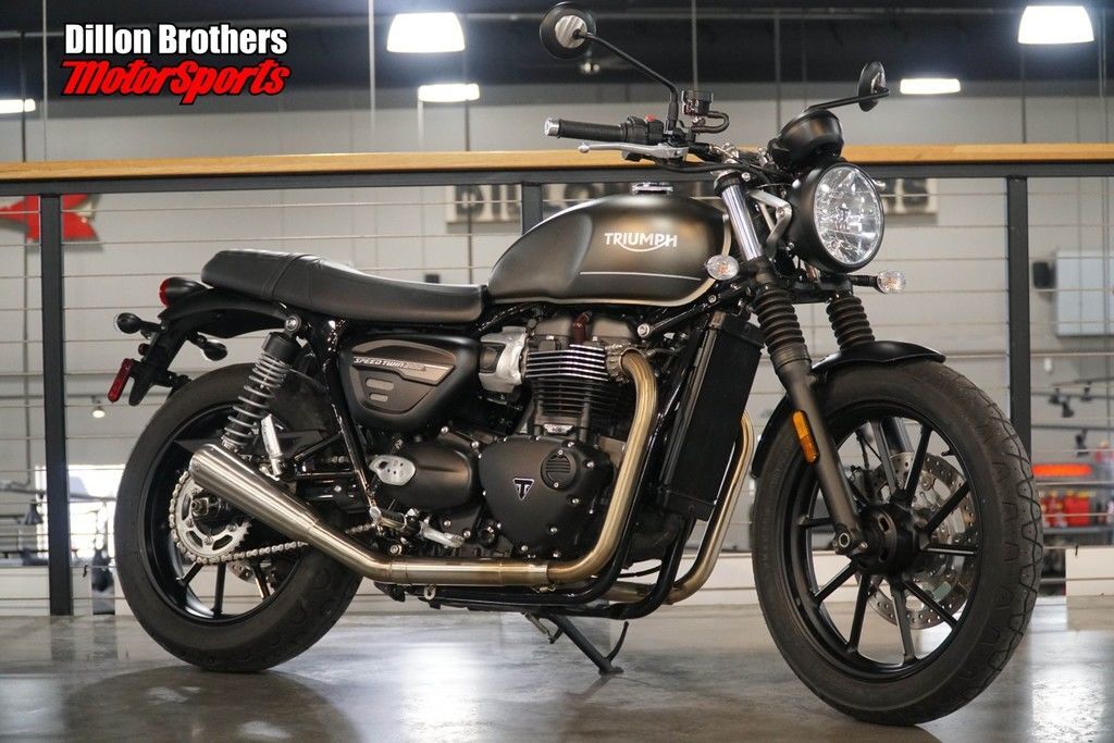 2023 Triumph Speed Twin 900 Matte Ironstone in Omaha, NE