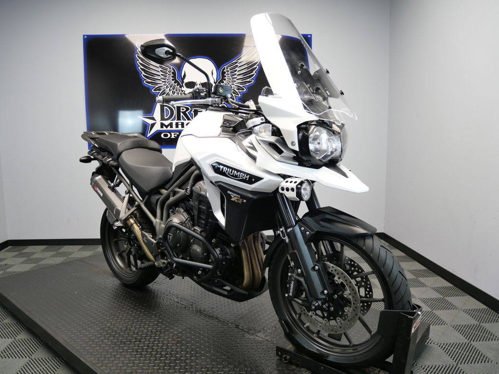 2017 Triumph Tiger Explorer XRX Crystal White EXPLORER XRX in Austin, TX