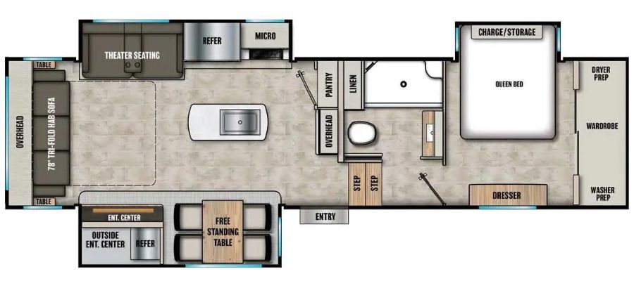 2027 Coachmen Chaparral 298RLS in lakeview OH