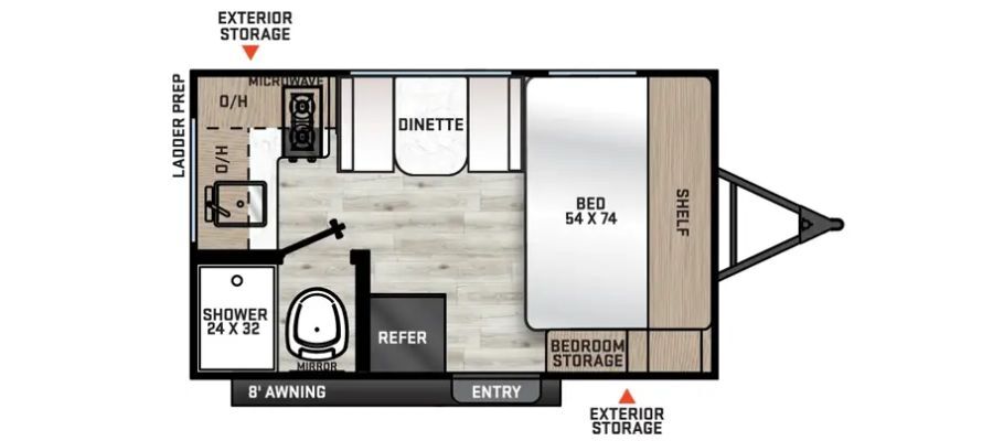 2027 Coachmen Catalina Summit Series 7 134RKX in lakeview OH