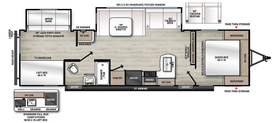 2027 Coachmen Catalina Legacy 323BHDSCK in lakeview OH