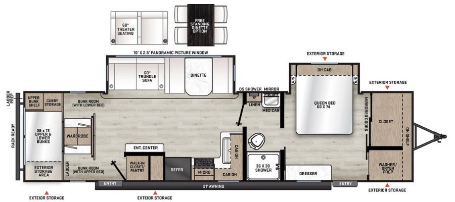 2027 Coachmen Catalina Legacy 333DORM in lakeview OH