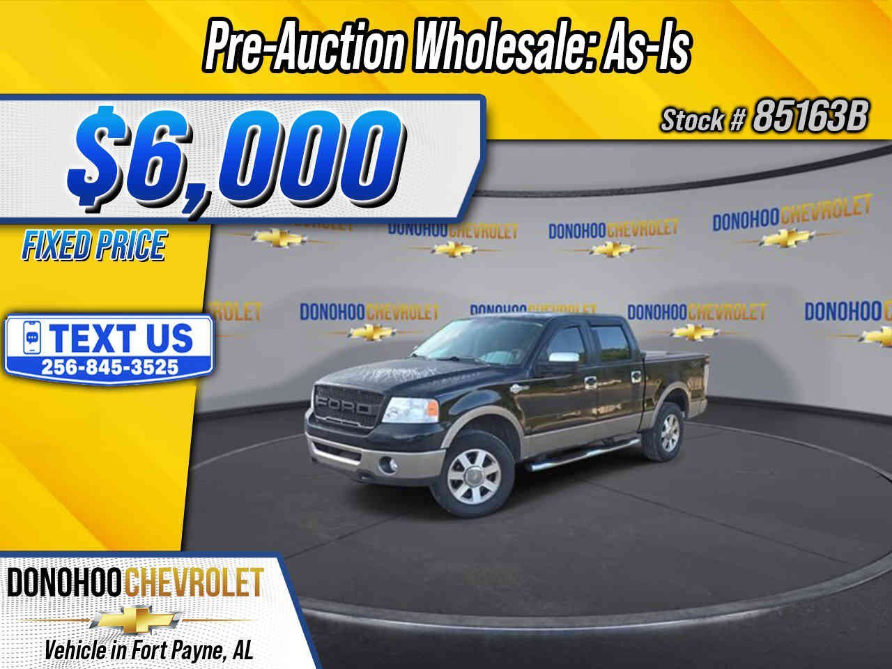 2006 FORD F150 in Fort Payne, AL