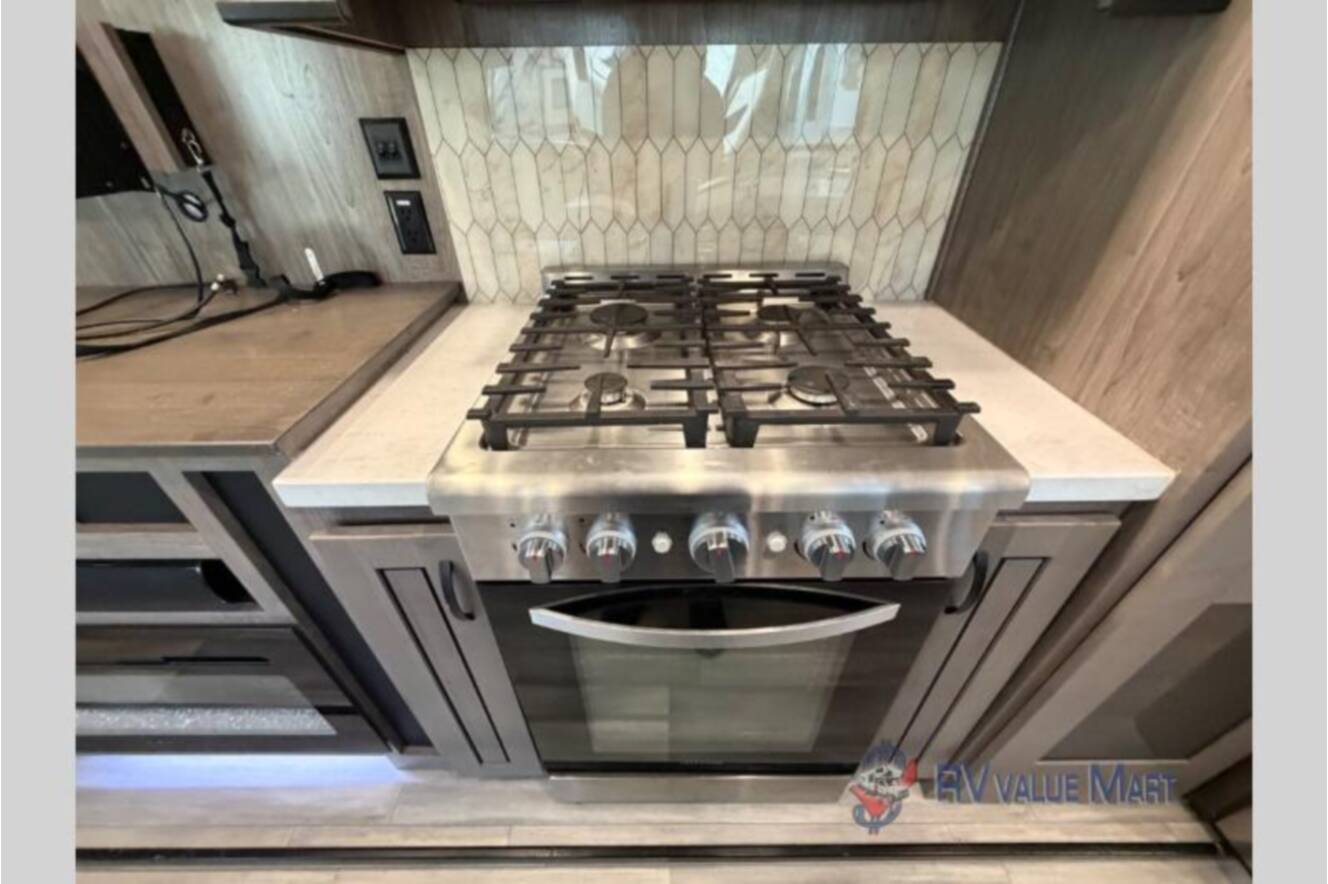 A photo of this 2022 Forest River Cedar Creek Cottage 40CFK2
