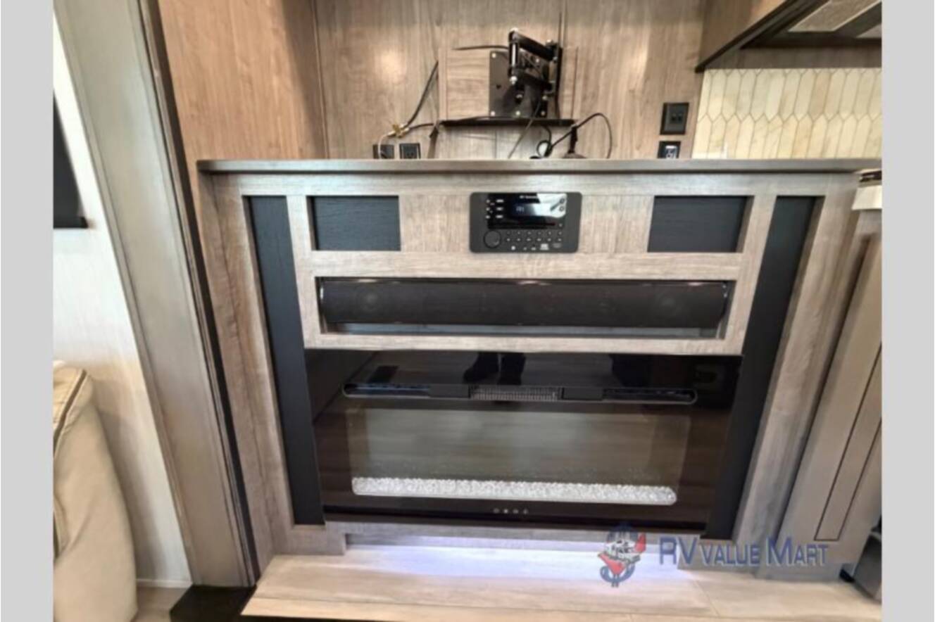 A photo of this 2022 Forest River Cedar Creek Cottage 40CFK2
