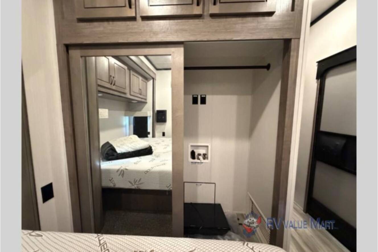 A photo of this 2022 Forest River Cedar Creek Cottage 40CFK2