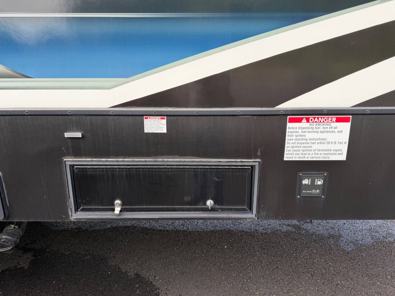 A photo of this 2022 Heartland Road Warrior Toy Hauler Series 351