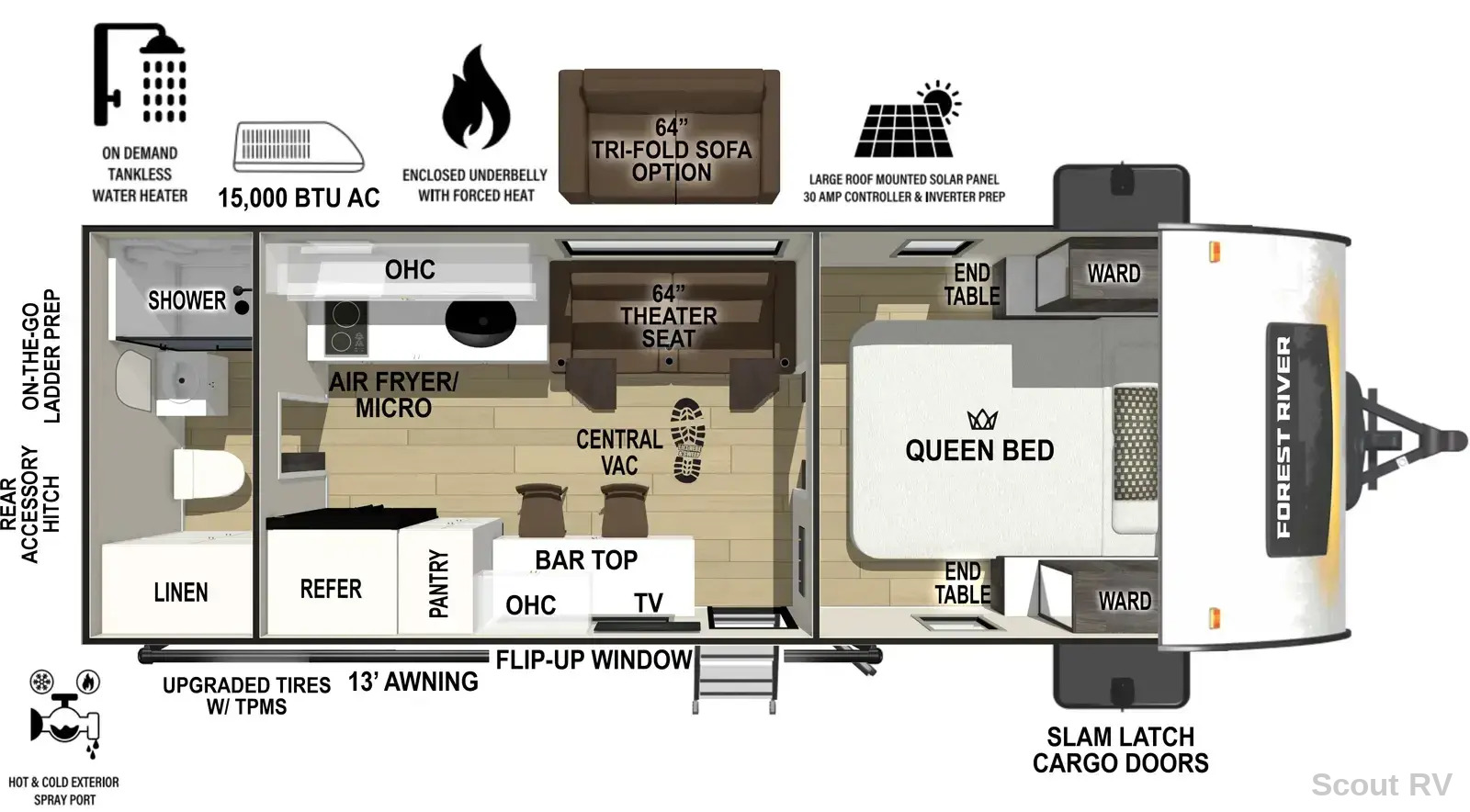 2027 Forest River r-pod RP-207 in willow street PA