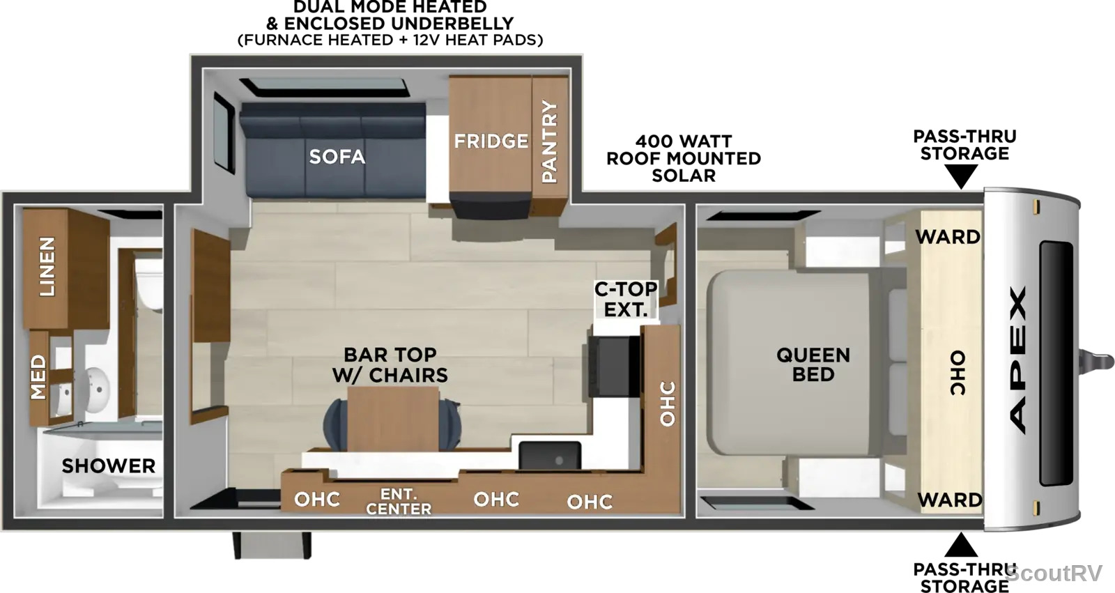 2026 Coachmen Apex Ultra-Lite 244RBS in bath PA