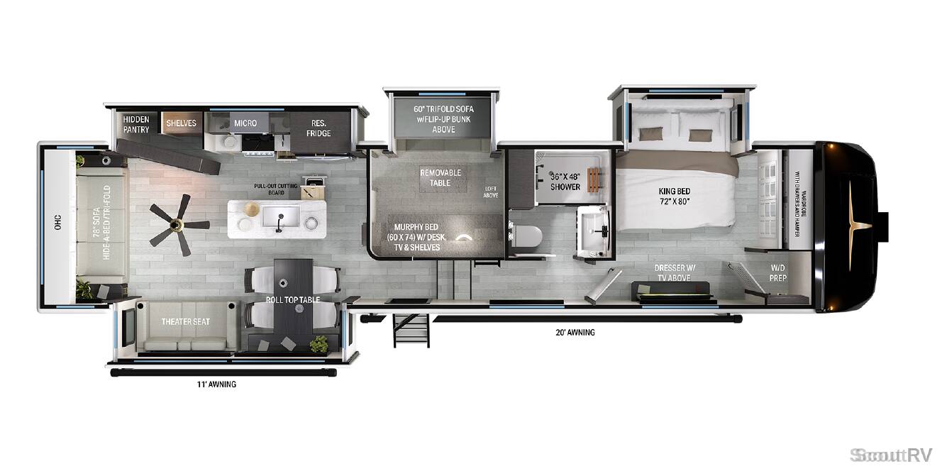 A photo of this 2026 Heartland Bighorn 37MD