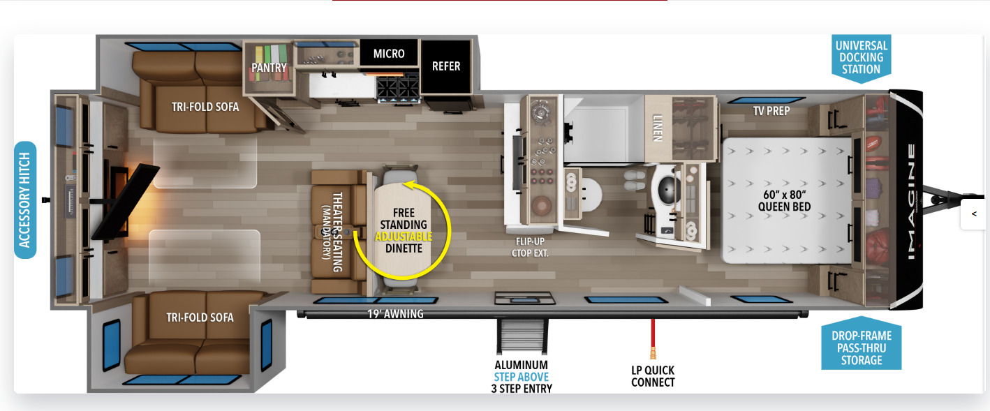 2026 Grand Design Imagine 3100RD in bossier city LA