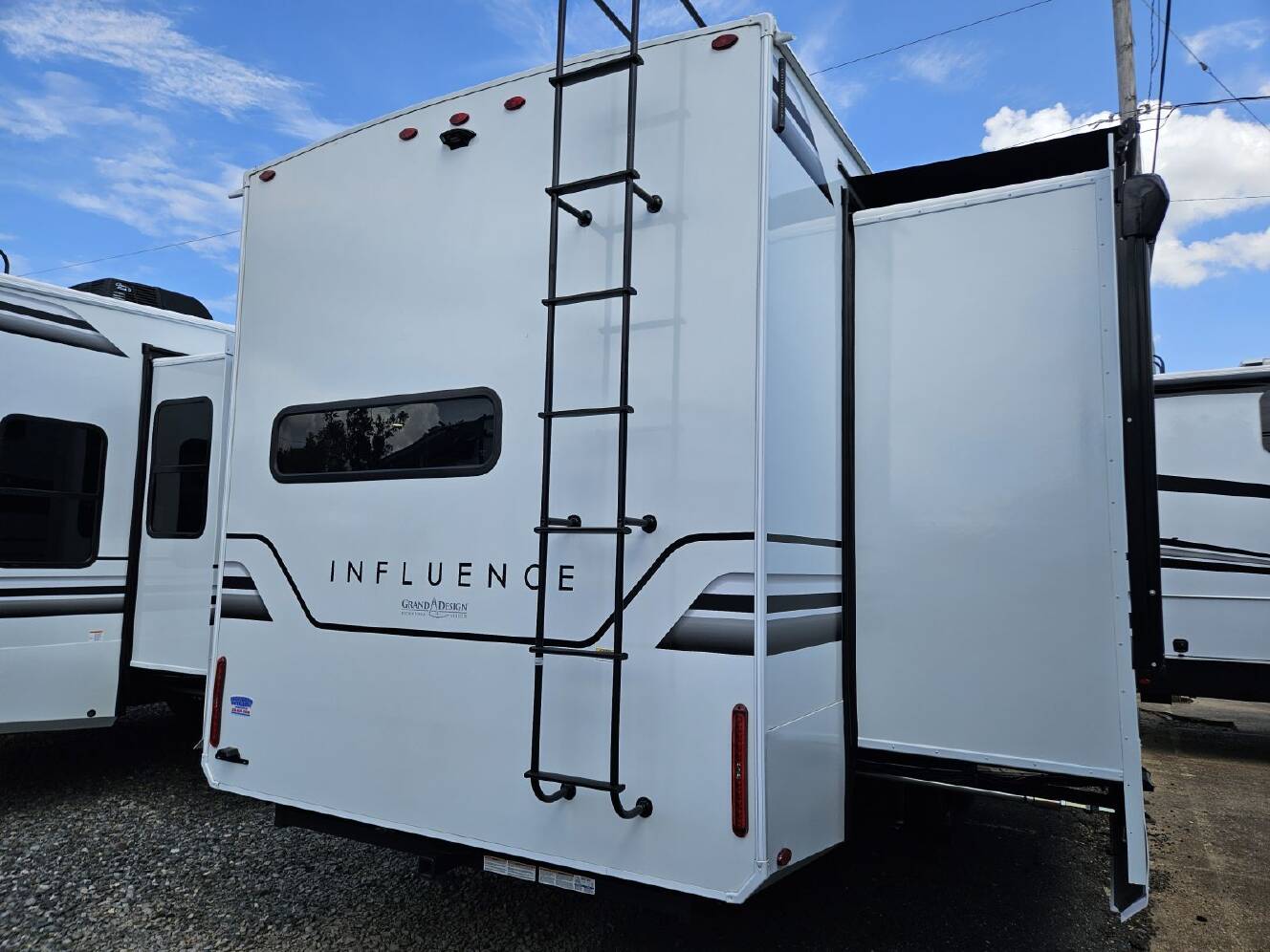 A photo of this 2026 Grand Design Influence 3203GK