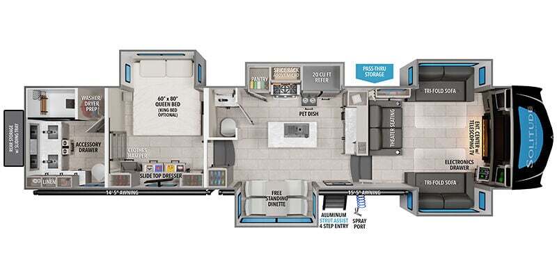 2026 Grand Design Solitude 380FL in abilene TX