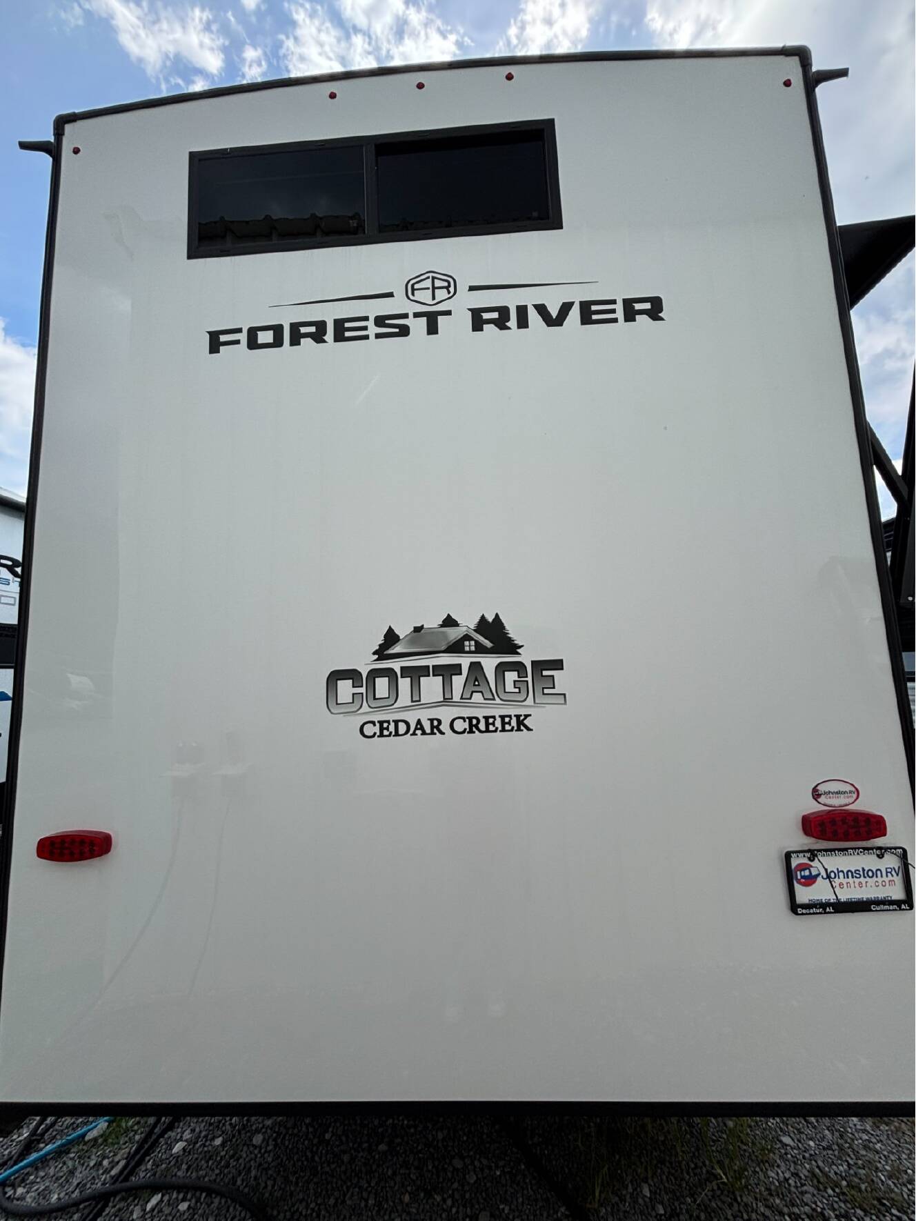 A photo of this 2026 Forest River Cedar Creek Cottage 40CMK