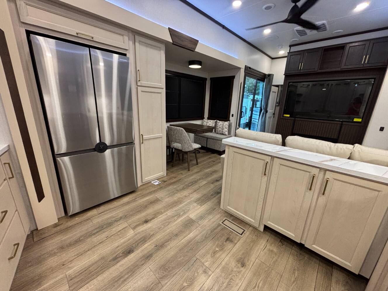 A photo of this 2026 Forest River Cedar Creek Cottage 40CMK