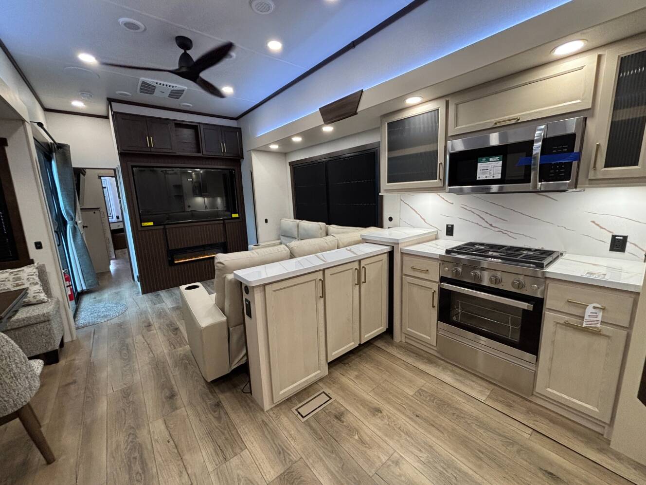 A photo of this 2026 Forest River Cedar Creek Cottage 40CMK