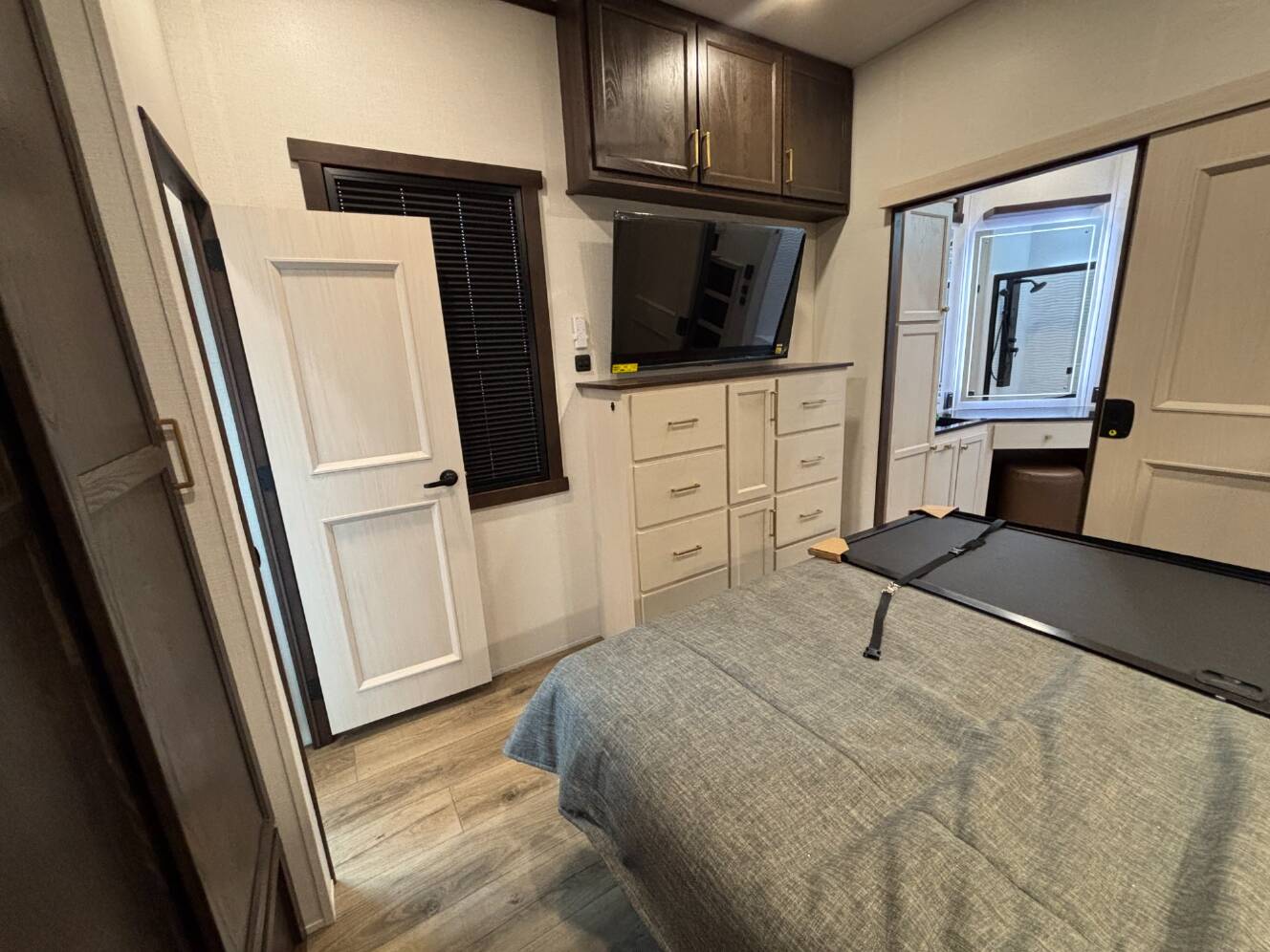 A photo of this 2026 Forest River Cedar Creek Cottage 40CMK