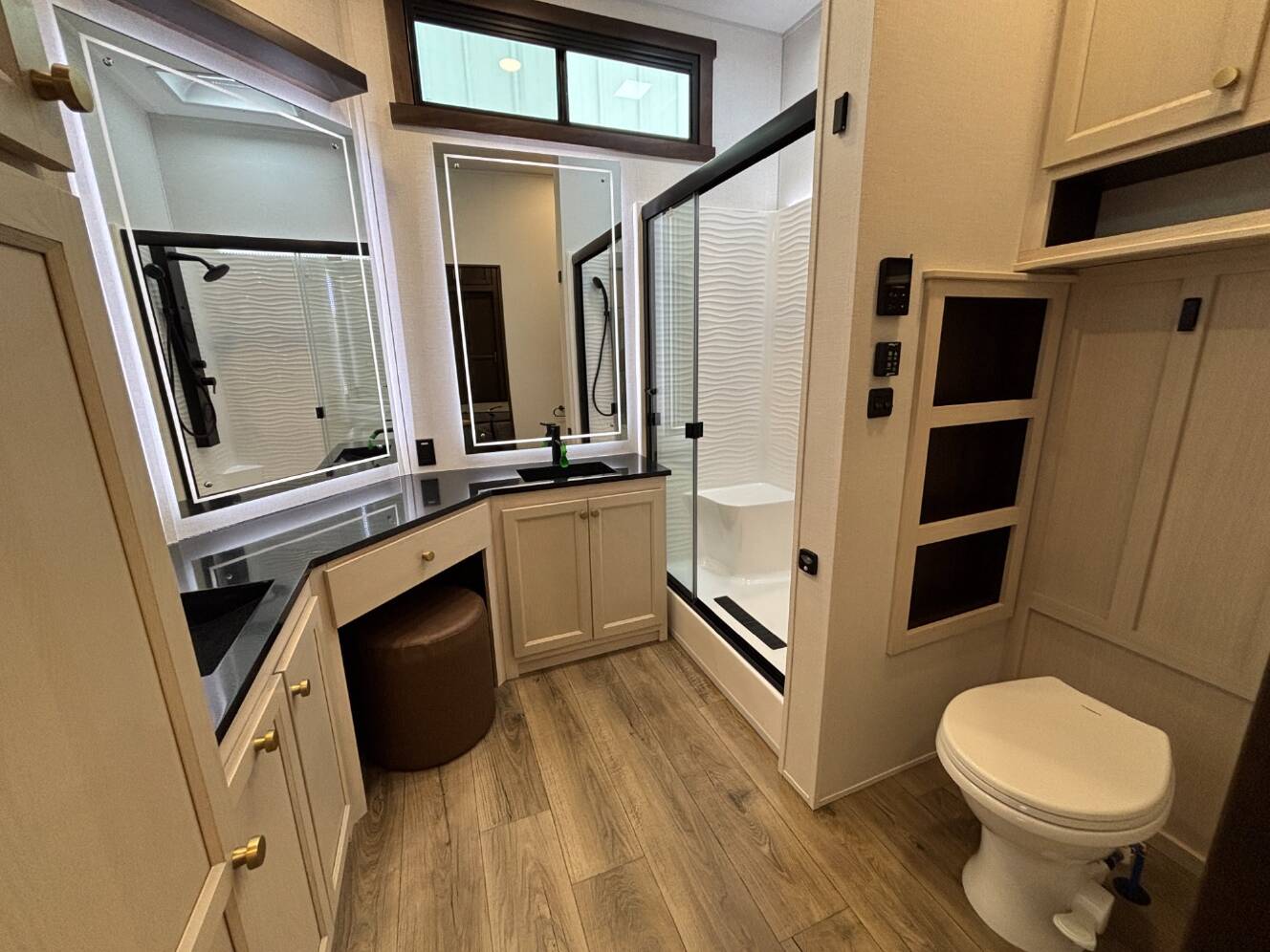 A photo of this 2026 Forest River Cedar Creek Cottage 40CMK