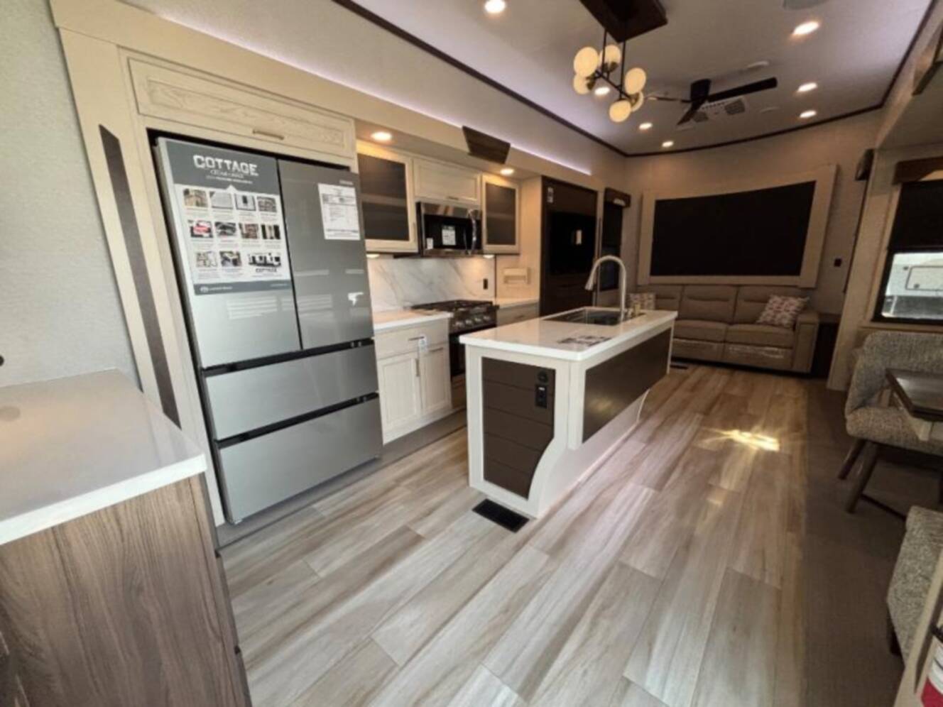 A photo of this 2025 Forest River Cedar Creek Cottage 40CCK