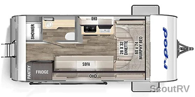 2023 Forest River R-Pod 153 in bradenton FL