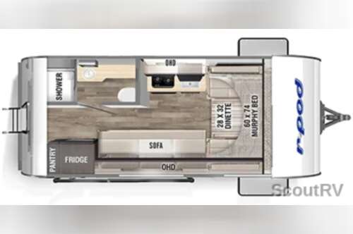 2023 Forest River R-Pod 153 in bradenton FL