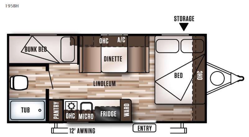 2016 Forest River Wildwood X-Lite FS 195BH in robertsdale AL