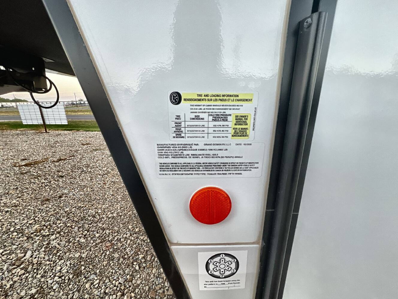 A photo of this 2026 Grand Design Reflection 100 Series 24RL