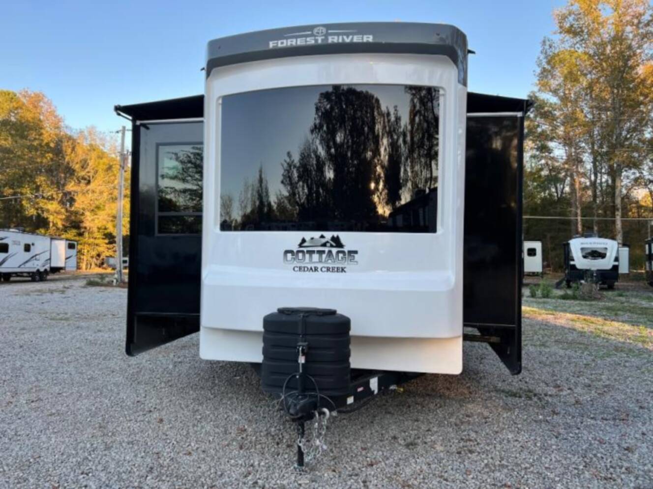 A photo of this 2026 Forest River Cedar Creek Cottage 40CFL2B