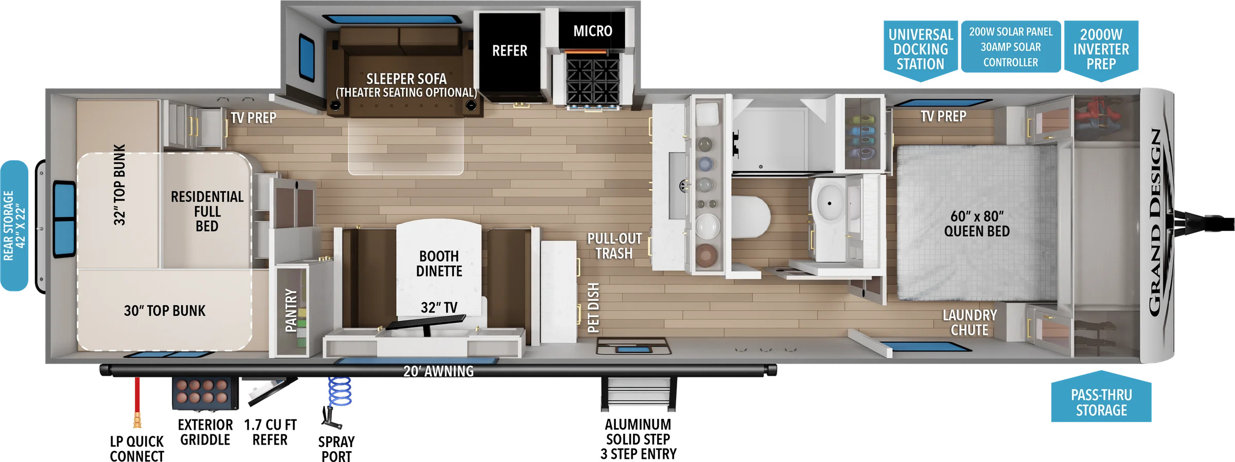 2025 Grand Design Transcend 295QBT in robertsdale AL