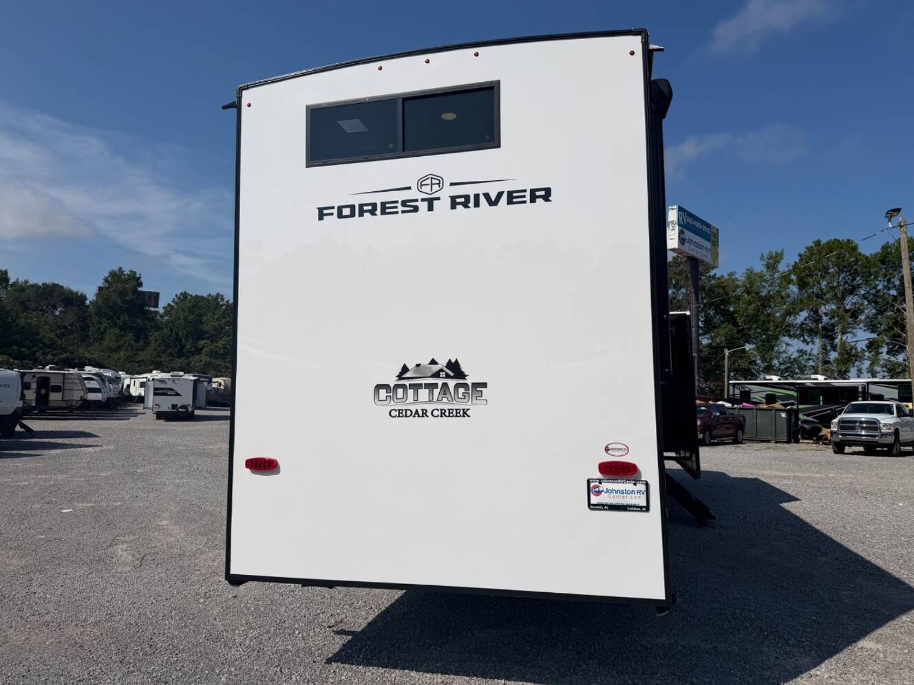 A photo of this 2026 Forest River Cedar Creek Cottage 40CMK