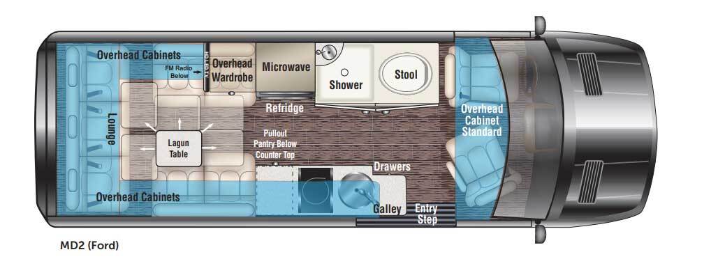2026 Midwest Automotive Designs Passage MD2F 148EXT in robertsdale AL