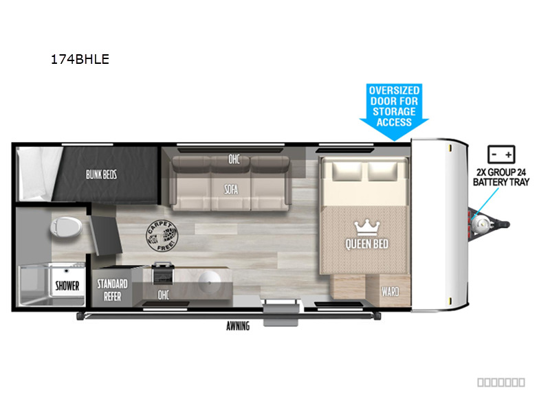 2023 Forest River Salem 174BHLE in wheat ridge CO