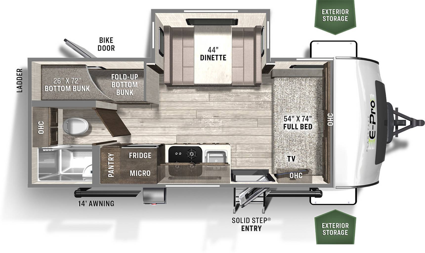 2022 Forest River Flagstaff EPRO 20BHS E20BHS in bradenton FL