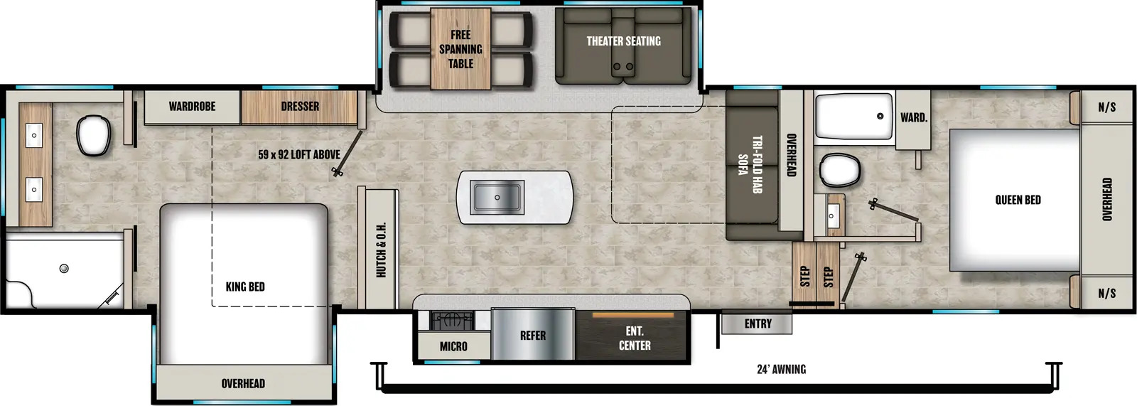 2026 Coachmen Chaparral 381DBL in fort myers FL