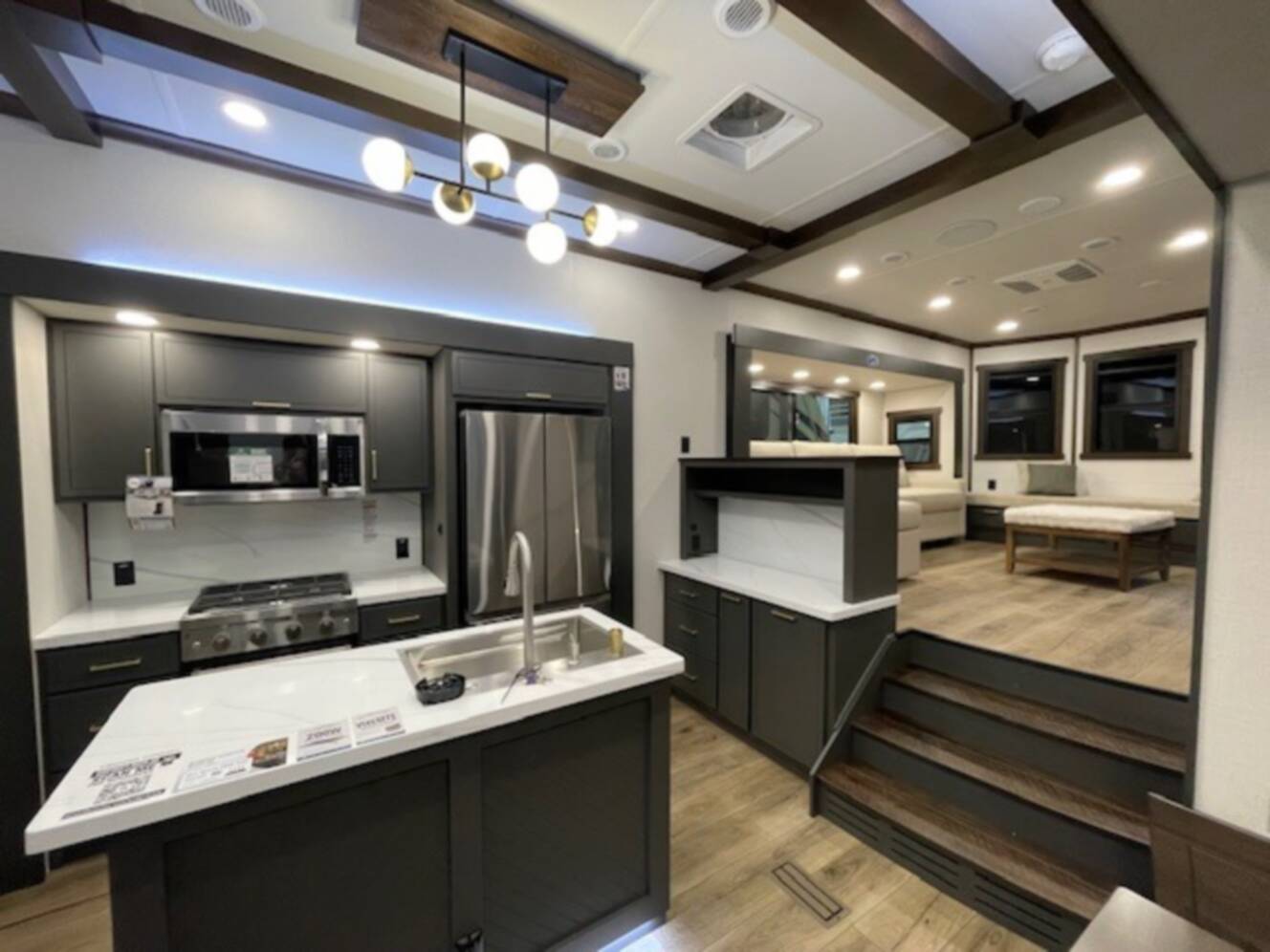 A photo of this 2026 Forest River Cedar Creek Cottage 413FWC