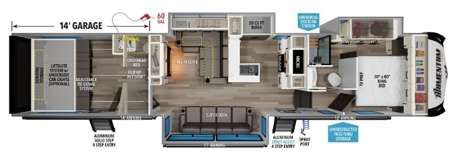 2026 Grand Design MOMENTUM 395MS in abilene TX