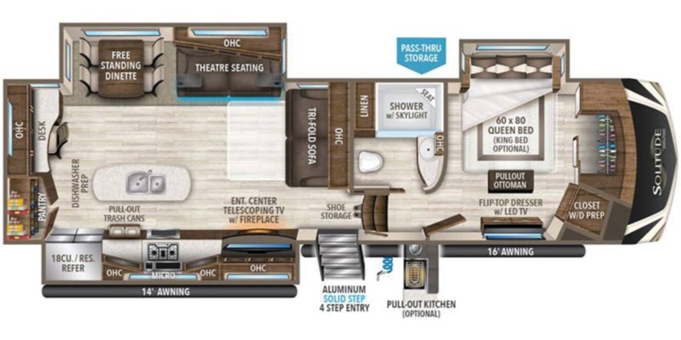A photo of this 2019 Grand Design Solitude 344GK